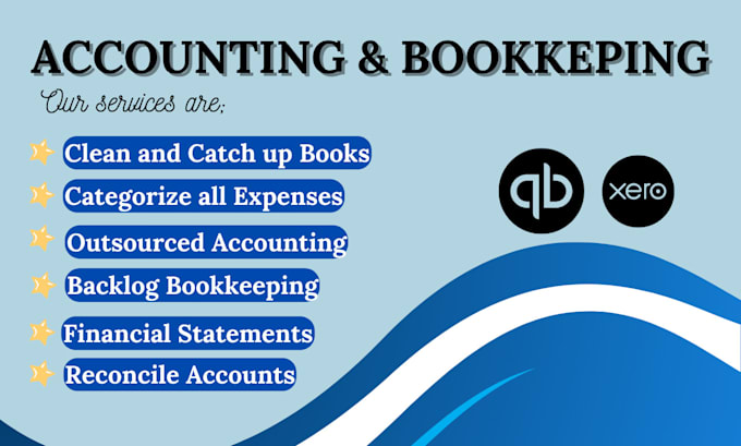 Gig Preview - Do xero, quickbooks online, accounting, profit and loss, bookkeeping, excel