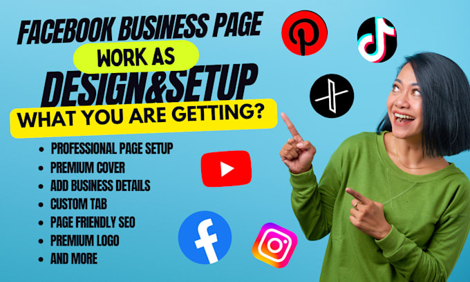 Bestseller - facebook business page create and setup, fan page , social media accounts