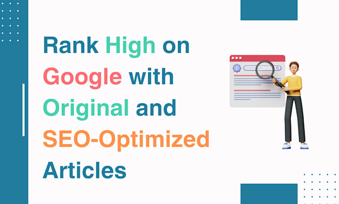 Gig Preview - Write SEO blog posts that rank on the first page of google