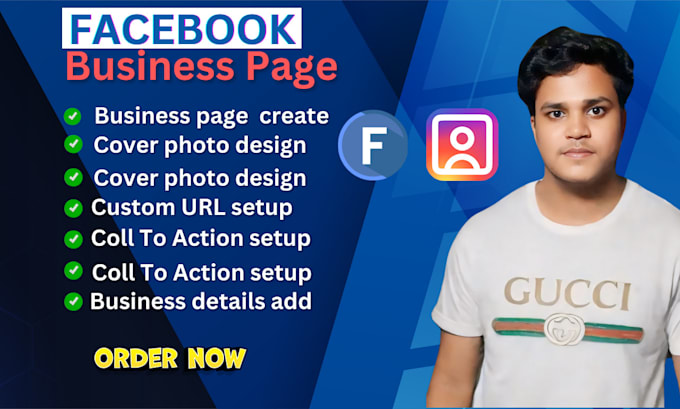 Bestseller - do facebook business page, fan page creat and banner