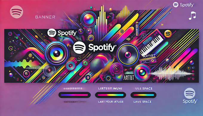 Gig Preview - Design eye catching spotify and youtube banner design that stand out