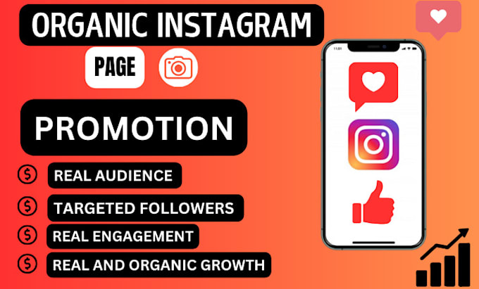 Gig Preview - Promote your instagram page for superfast organic growth