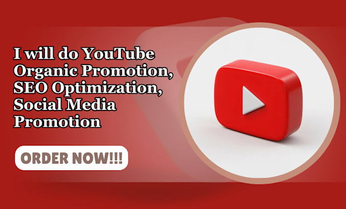 Bestseller - do youtube organic promotion, SEO optimization, social media promotion