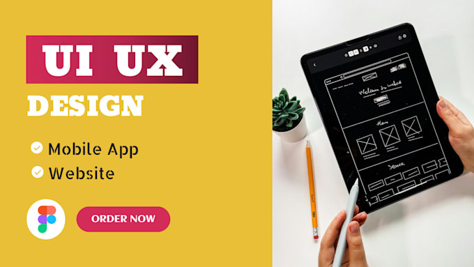 Gig Preview - Create user friendly UI UX designs for websites and apps