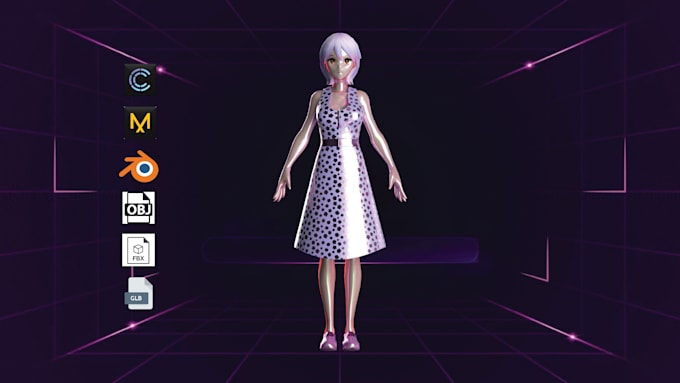 Gig Preview - Create 3d metaverse fashion garments in clo 3d