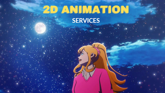 Gig Preview - Do 2d cartoon animation or 2d anime animation video