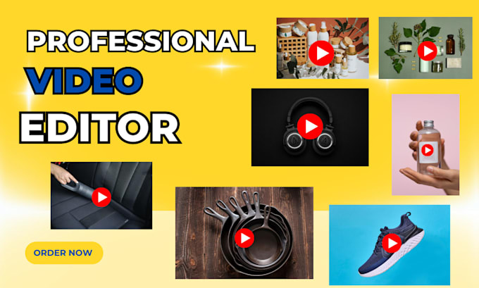 Gig Preview - Professional editor for amazon, shopify, etsy video ads