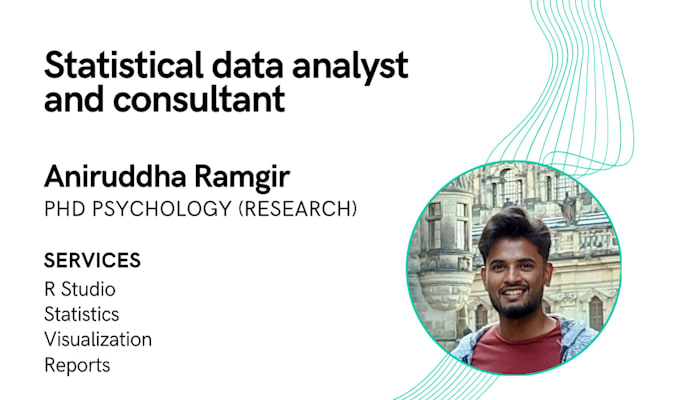 Gig Preview - Conduct statistical data analysis