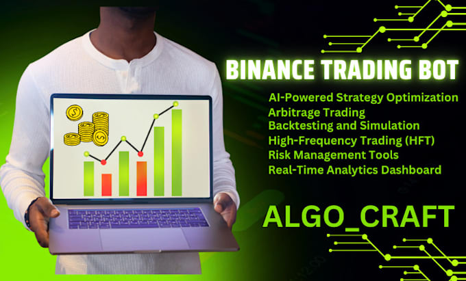 Gig Preview - Develop binance trading bot 3commas bot crypto arbitrage bot tradingview python