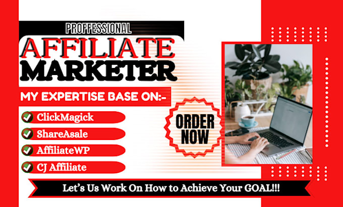 Gig Preview - Setup and manage custom shareasale affiliate marketing program optimization