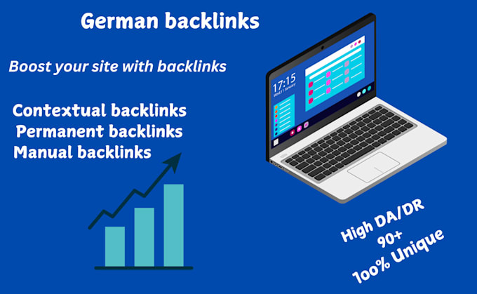 Gig Preview - Do profile german contextual and manual SEO backlinks for ranking