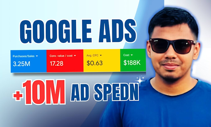 Gig Preview - Setup and optimize google ads adwords ppc campaigns