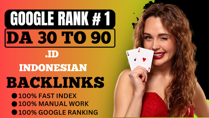 Bestseller - create da 50 to 90 high da dr id indonesian contextual seo dofollow backlinks