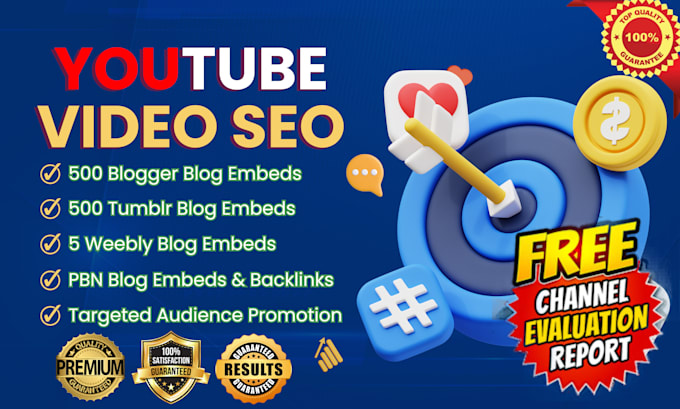 Gig Preview - Do expert youtube video SEO optimization with viral marketing promotion manually