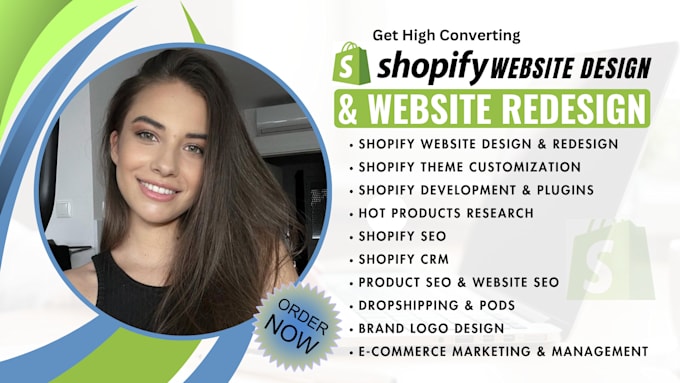 Bestseller - do shopify website design shopify website redesign  shopify dropshipping store