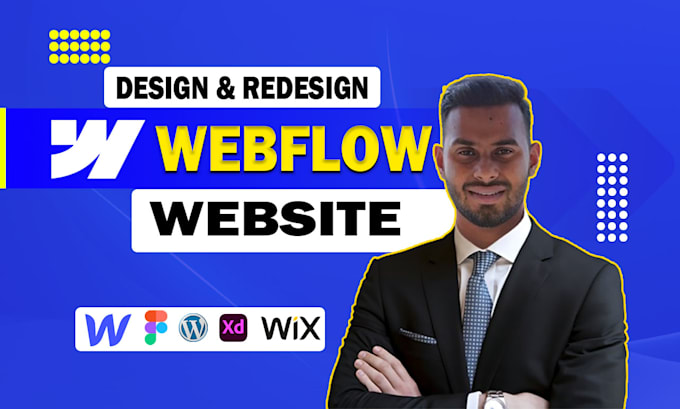 Gig Preview - Do webflow website design expert or convert figma to webflow