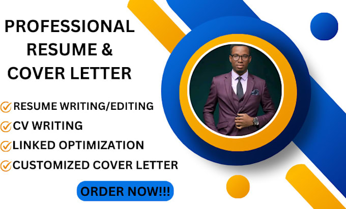 Gig Preview - Ats resume writing professional cover letter linkedin setup