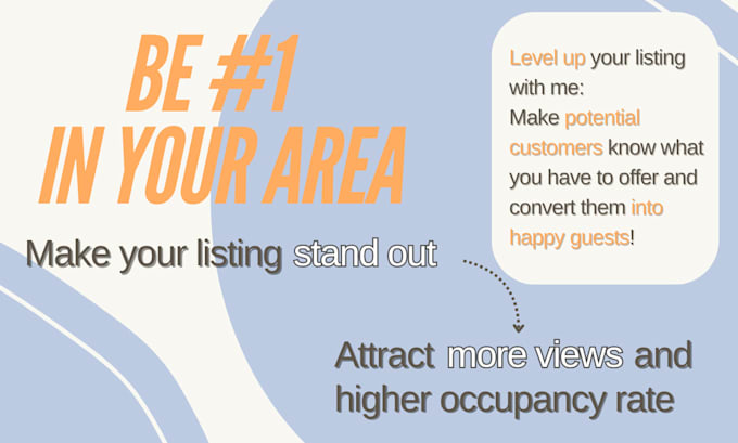 Gig Preview - Make your vrbo airbnb listing stand out for more bookings