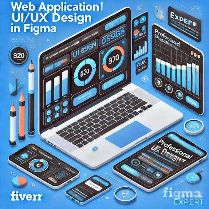 Gig Preview - Do an web application, dashboard ui ux design in figma