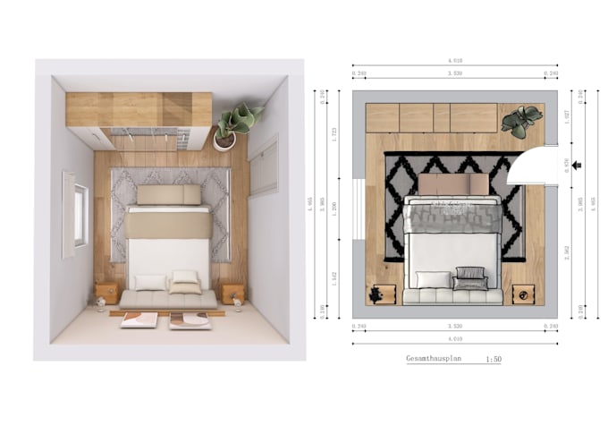 Gig Preview - Do 2d and 3d floor plans