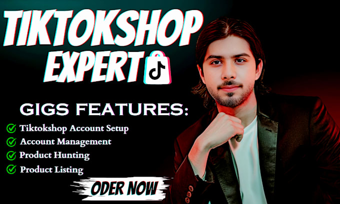 Bestseller - setup tiktok shop, manage tiktokshop, dropshipping , va