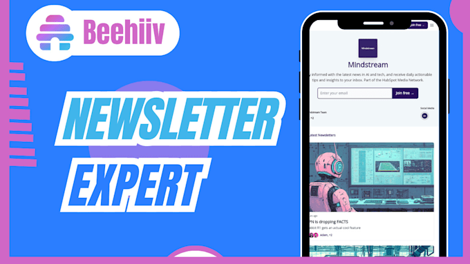 Bestseller - create beehiiv newsletter design beehiv boost ai newsletter beehive landing page