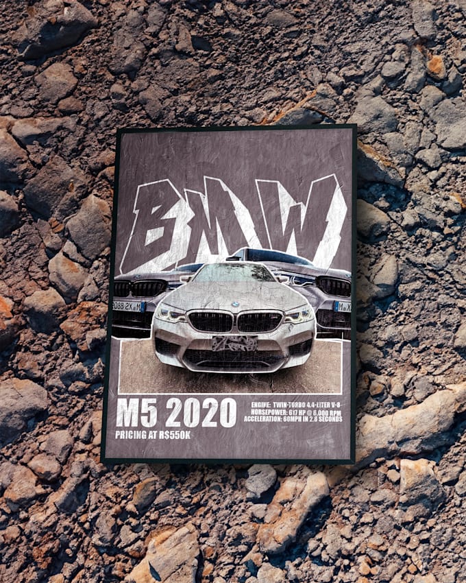 Bestseller - design you a car poster