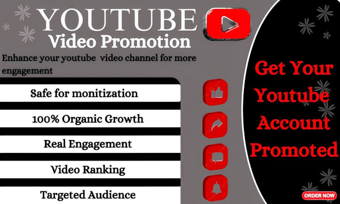 Gig Preview - Do organically youtube video promotion with google adwords