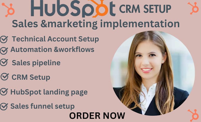 Gig Preview - Be hubspot blog go high level crm monday com hubspot website landing page zoho c