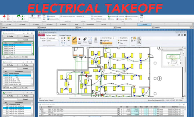 Gig Preview - Do precise electrical takeoff, cost estimation for all types of projects