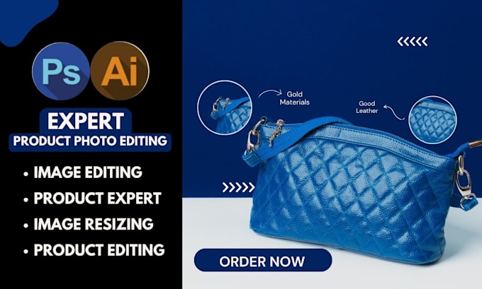 Gig Preview - Do product image editing, resizing and image retouching very fast