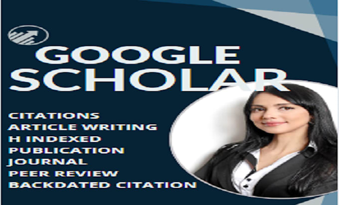 Gig Preview - Publish article on google scholar citation