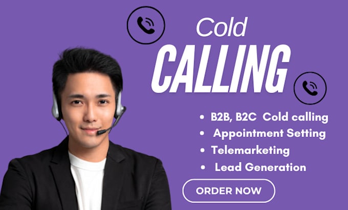 Gig Preview - Do cold calling and telemarketing for USA leads