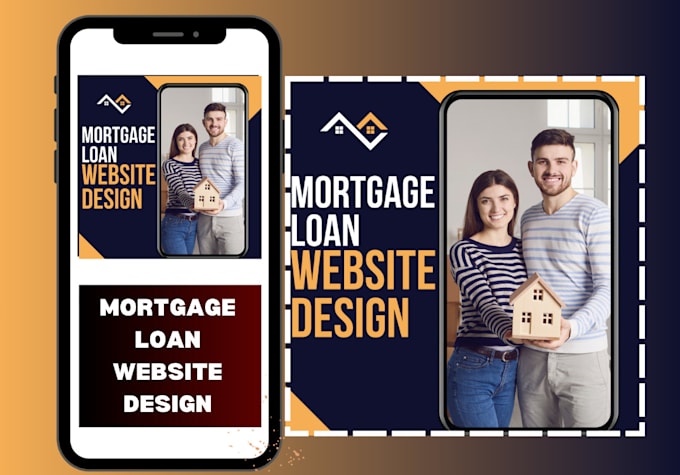 Gig Preview - Design a responsive mortgage website mortgage loan mortgage calculator