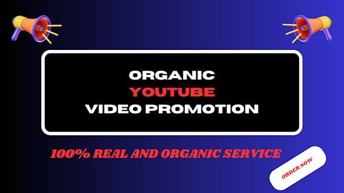 Gig Preview - Do youtube video promotion organic growth organic views, video promotion