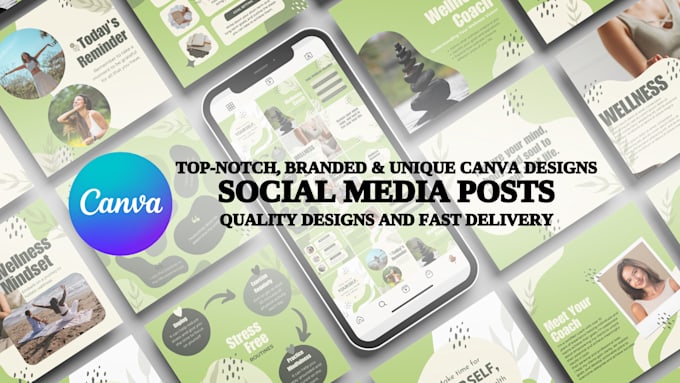 Gig Preview - Design canva templates social media post canva templates canva instagram post