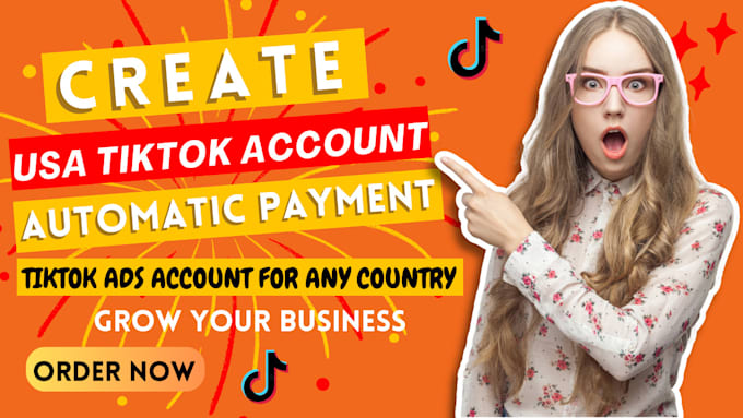 Bestseller - setup usa tiktok account, usa tiktok shop, uk tiktok account for your business