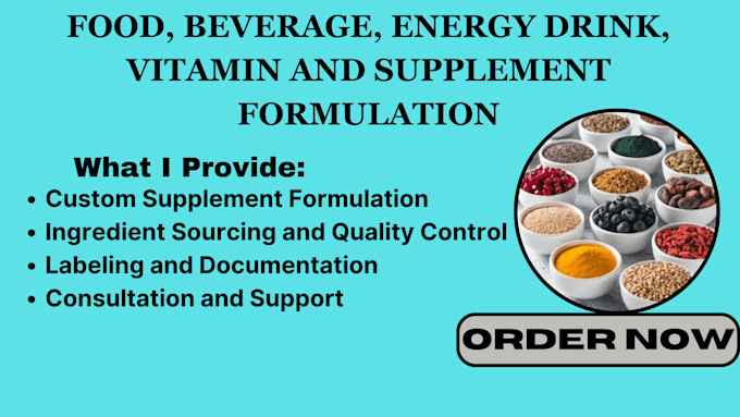 Bestseller - develop your food formulation and pet food be verage nutritional supplements