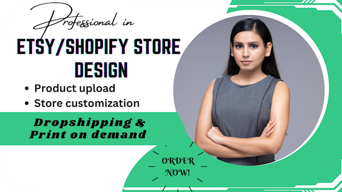 Bestseller - design temu shopify dropshipping via dsers zendrop, etsy printify or printiful