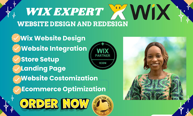 Bestseller - wix website design wix website redesign wix website ecommerce wix website revamp