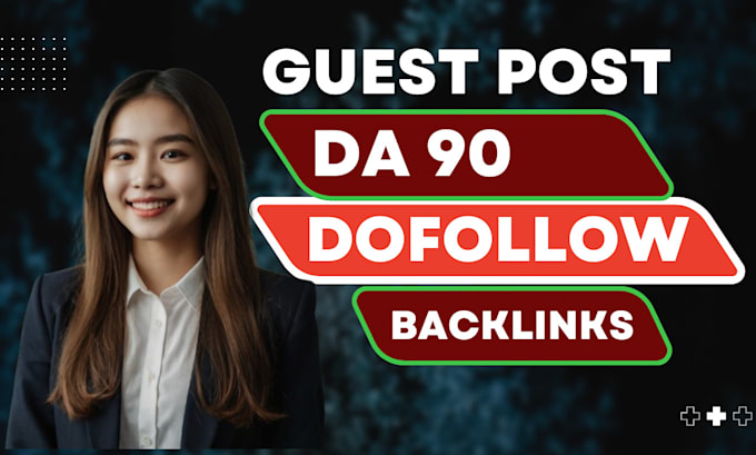 Gig Preview - Do guest post, 150 dofollow, on high da website,   for seo backlinks