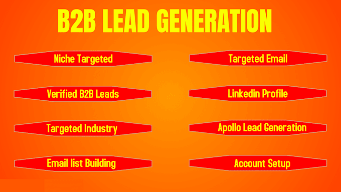 Gig Preview - Do b2b lead generation using apollo and sales navigator