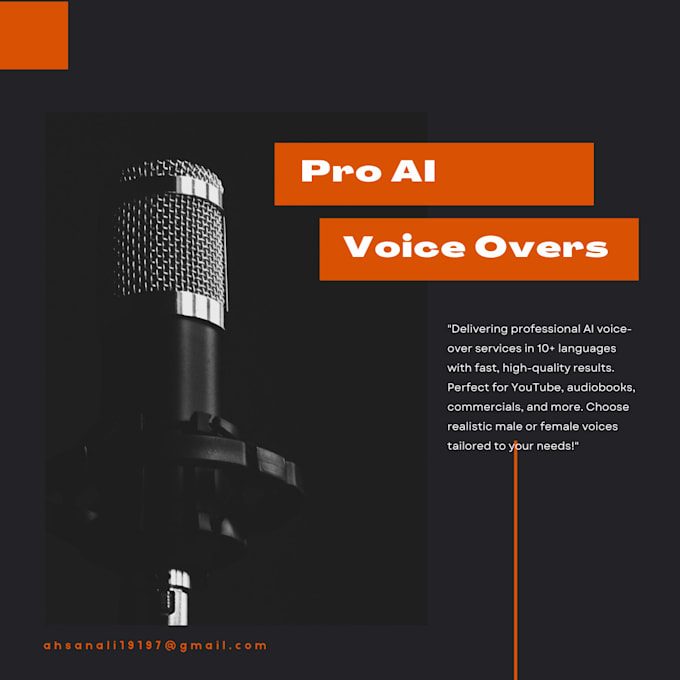 Bestseller - ai voice overs in multiple languages with fast delivery