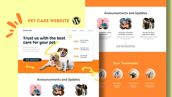 Gig Preview - Boost pet website website pet promotion of shopify pet store and dog product