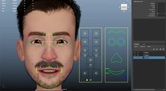 Gig Preview - Rig and fix rig error,ik fk rig,human rig,skinning,facial expression control rig