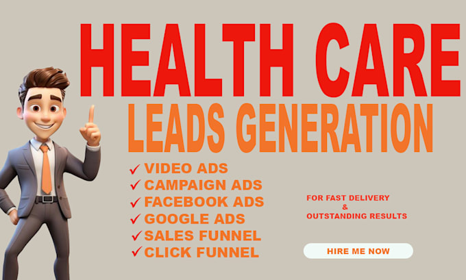 Gig Preview - Home care leads, adult care lead, aged, geriatric management, video ads, google