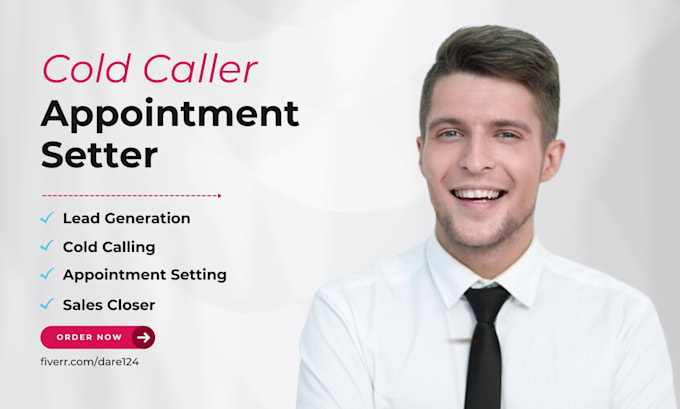 Gig Preview - Cold calling appointment setting telemarketing lead generation customer service