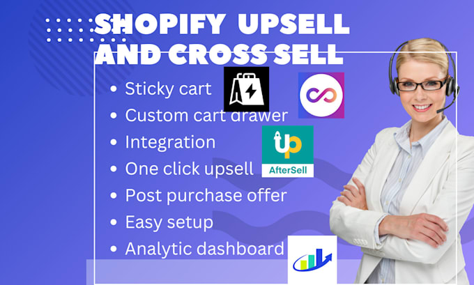 Gig Preview - Setup shopify upsell and cross sell after sell shipeasy rebuy incart upcart