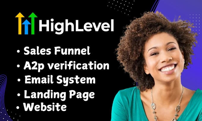 Gig Preview - Be your gohighlevel virtual assistant go high level funnel saas gohighlevel