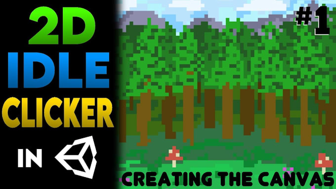 Gig Preview - Make a 2d idle game in unity